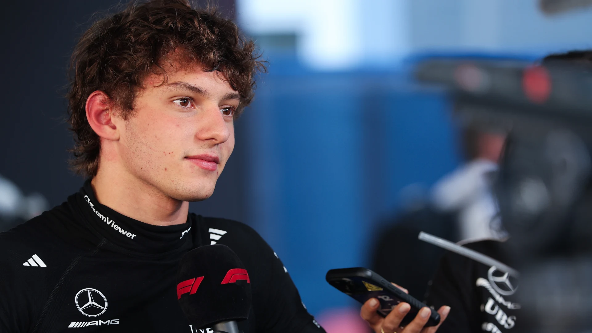 MEXICO CITY, MEXICO - OCTOBER 24: Andrea Kimi Antonelli of Italy and Mercedes AMG Petronas F1 Team